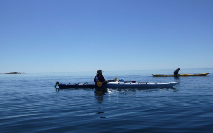 gap year kayaking program on lake superior 